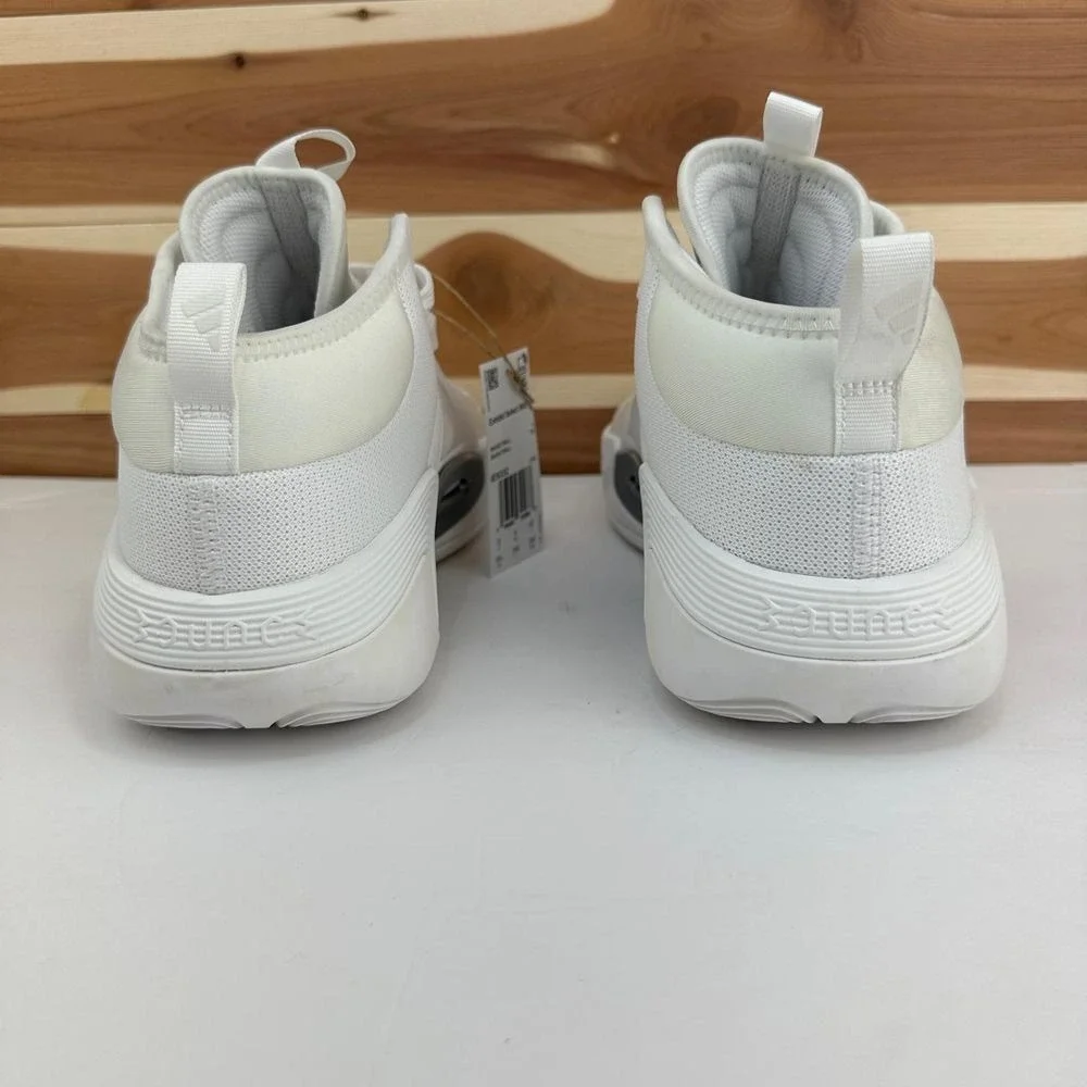 Adidas‎ Women's Exhibit Select Mid Basketball Shoes White Marble Size 9.5